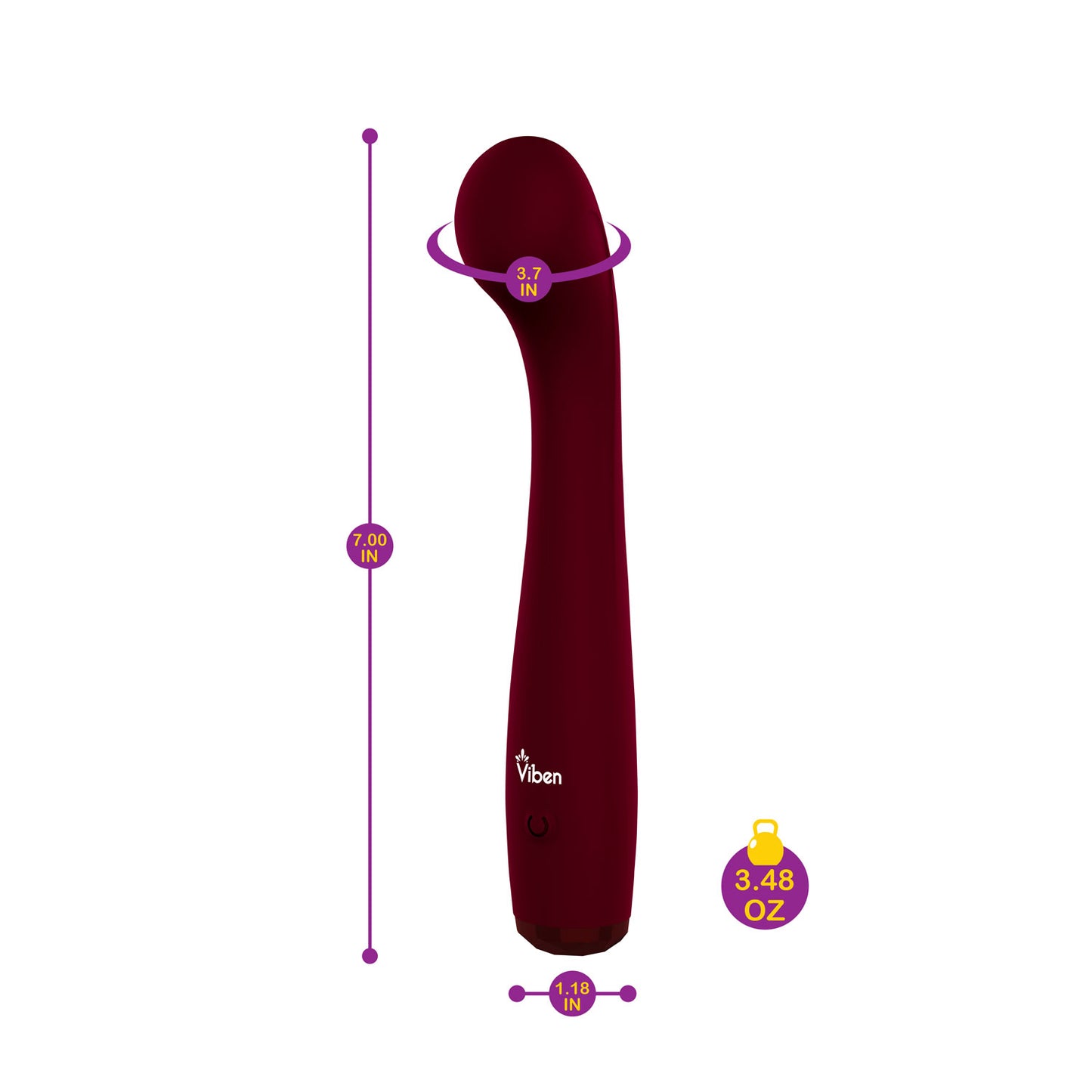 Devotion G-Spot Massager - Ruby